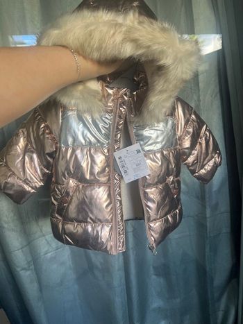 Doudoune métallisée Creeks – Taille 6 mois