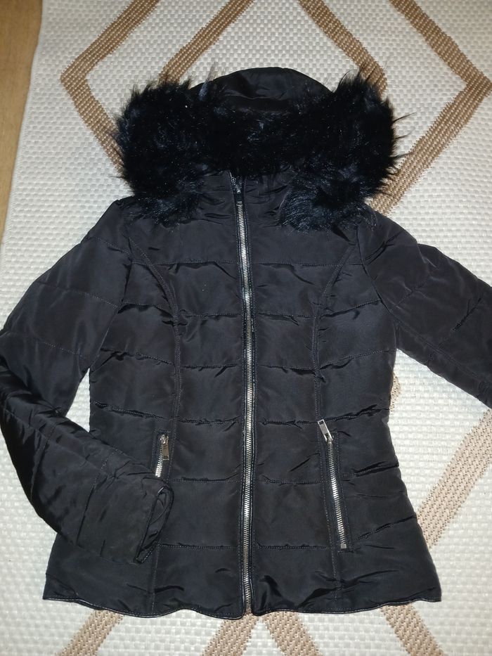 Doudoune noire femme – Cache Cache – Taille 0 (XS) – Jamais portée