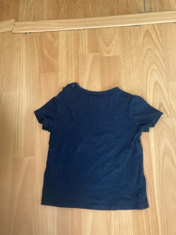 T-shirt garçon Kiabi 18 mois Petit chou de papa - photo numéro 2