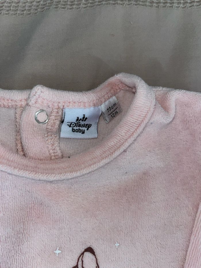 Pyjama bambi Disney 12 mois 74cm - photo numéro 3
