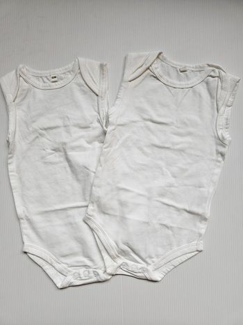 Lot de 2 bodies marcel