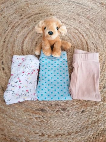 Lot de 3 leggings 12M