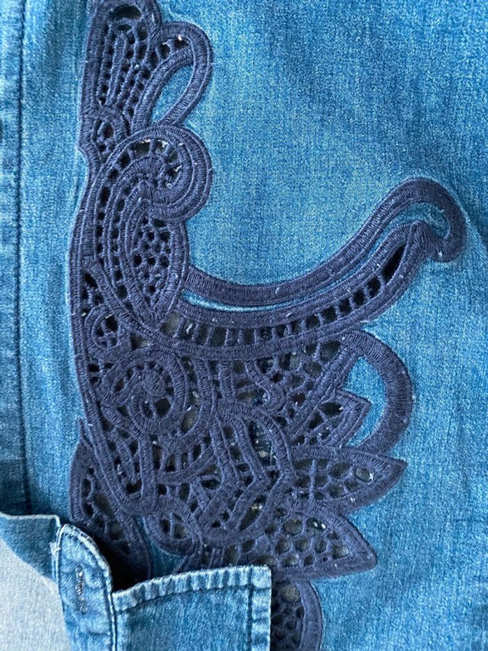 Jupe et chemise assortie jean Charlott’ - photo numéro 11