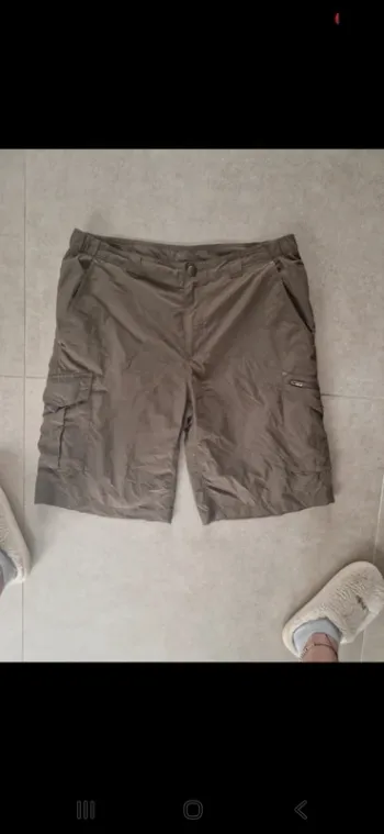 Short cargo randonnée  kaki Colombia vintage xxl très bon état