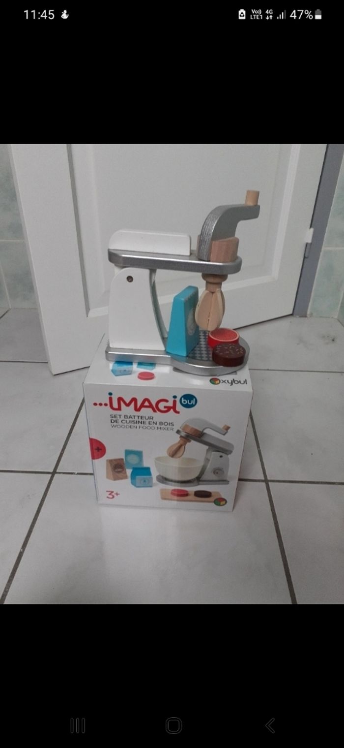 Kit cuisine en bois enfant - photo numéro 6