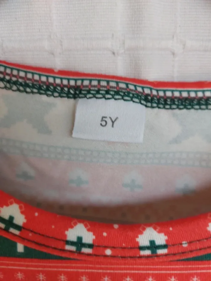 Robe de Noël manches longues 5 ans - photo numéro 2