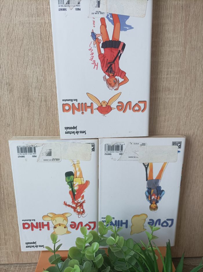 Lot 3 mangas Love Hina numéro 1 a 3 pika - photo numéro 2