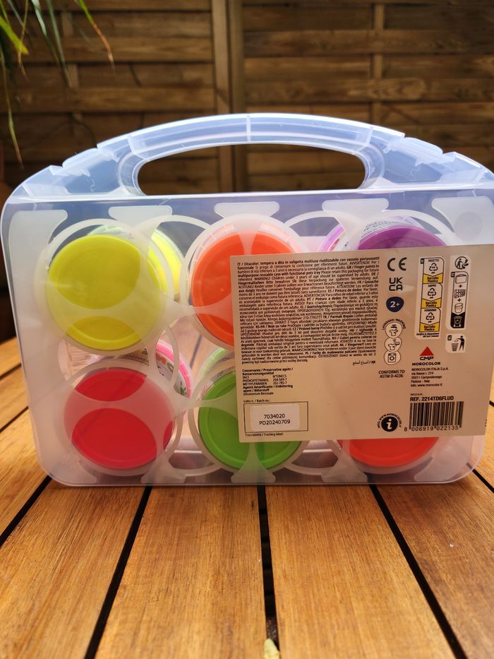 peinture a doigt fluo - photo numéro 3