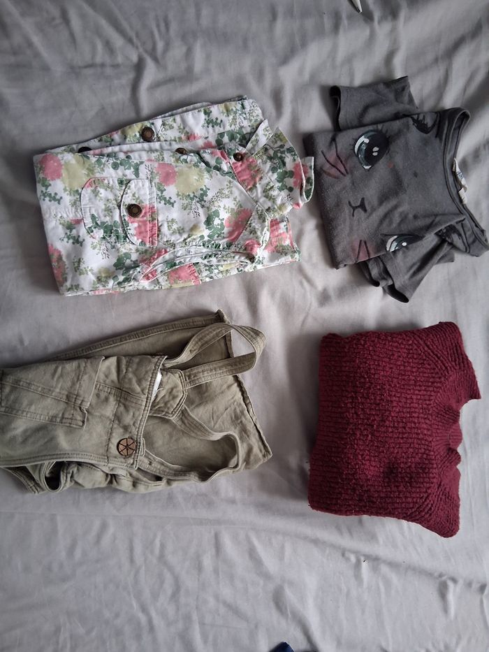 Gros lot de vêtements fille - photo numéro 2