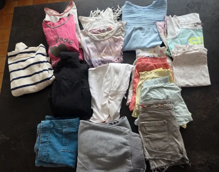 Lot vêtements fille 12 ans