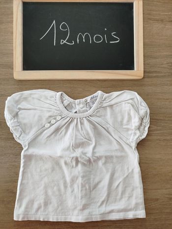T shirts fille manches courtes taille 12mois