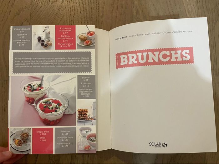 Livre Mes petits brunch - solar éditions - photo numéro 3