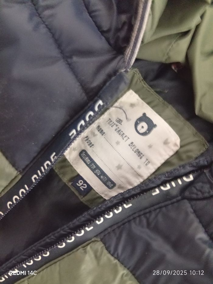 Manteau doudoune garçon hiver 2A - photo numéro 3