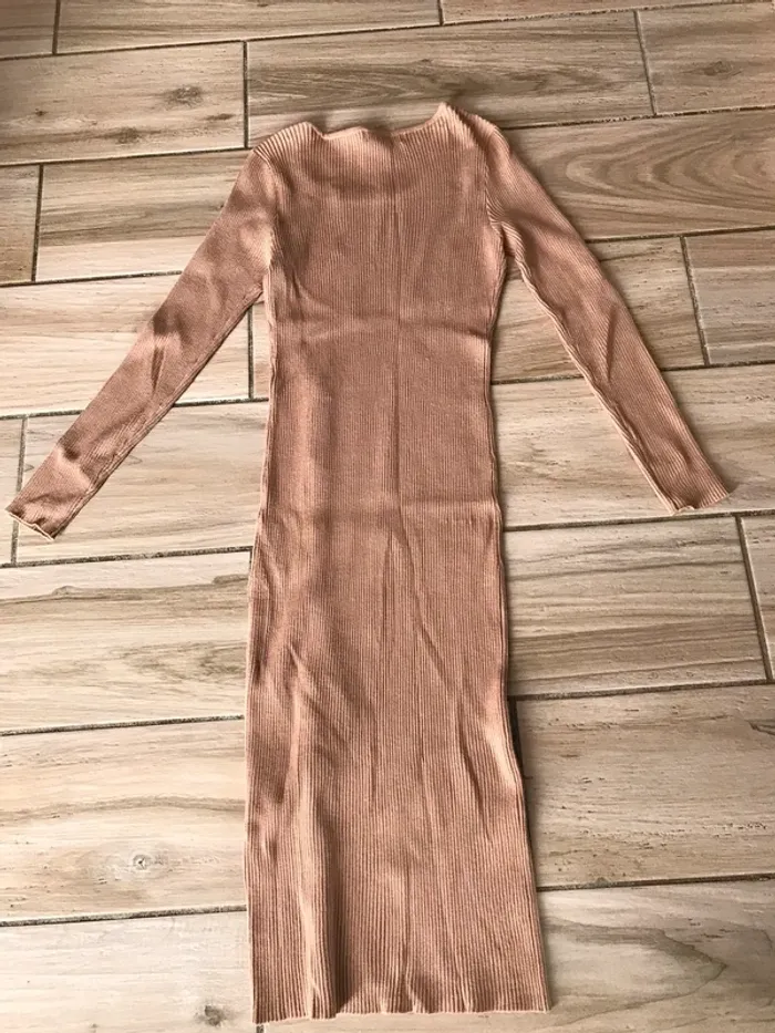 Robe longue beige primark S - photo numéro 6