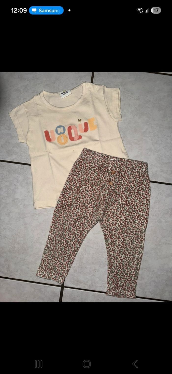 Lot vêtements bébé fille 9-12mois - photo numéro 3