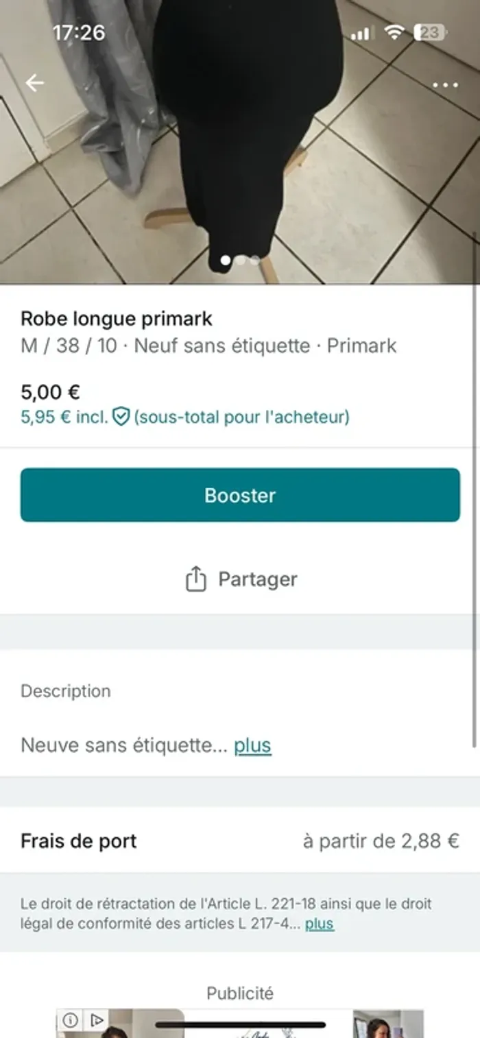 Robe longue primark - photo numéro 4