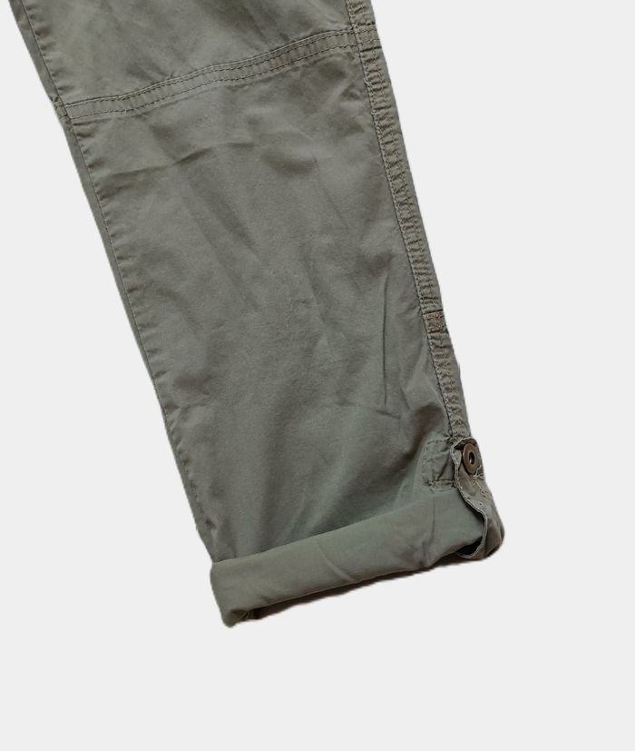 Pantalon vert kaki. Pantacourt. U collection. Coton. Taille 10 ans. 140 cm - photo numéro 6