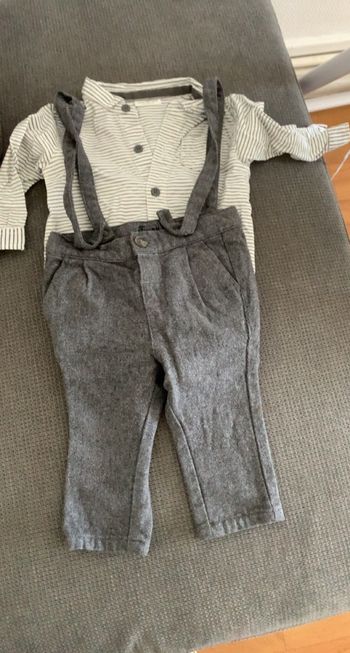 Ensemble tape à œil 12mois