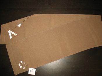 ÉCHARPE POLAIRE BEIGE FILLE "OKAIDI" - NEUVE - 5 / 6 ANS - n°16