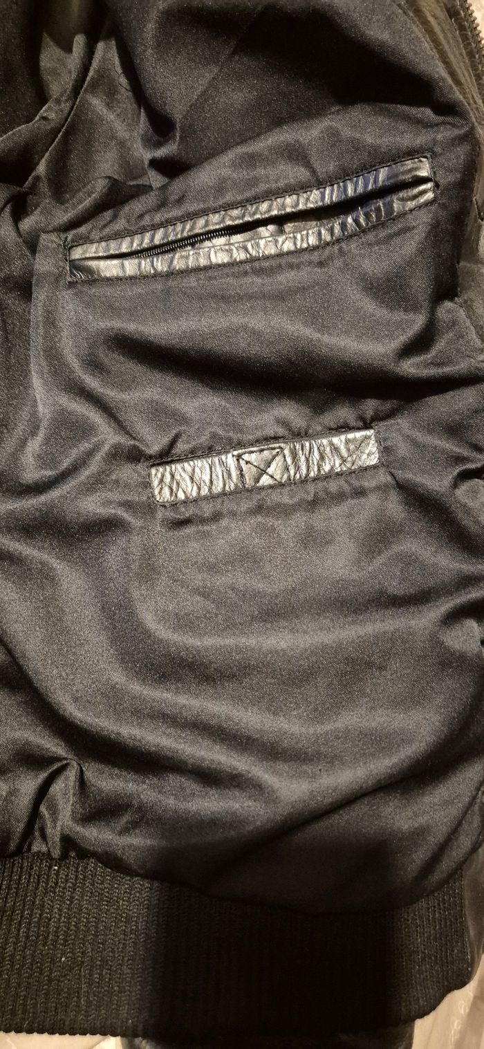 Blouson cuir véritable homme - photo numéro 5