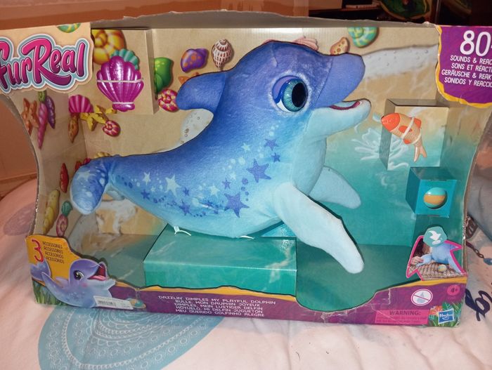 Peluche dauphin furreal - photo numéro 5