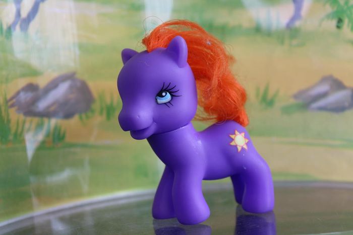 Poney vintage violet - photo numéro 3