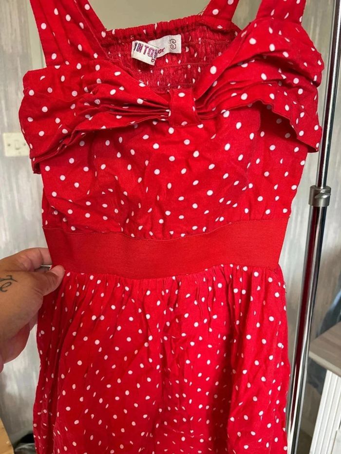 Blouse à pois taille 36 marque Jennyfer • - photo numéro 2