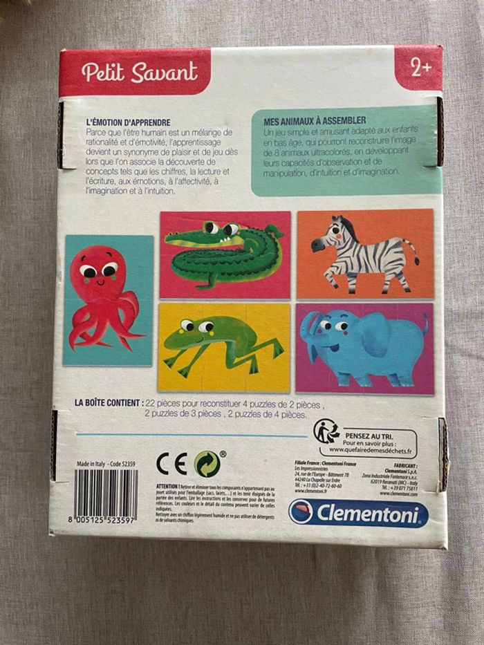 Jeu - Mes Animaux à Assembler - photo numéro 2