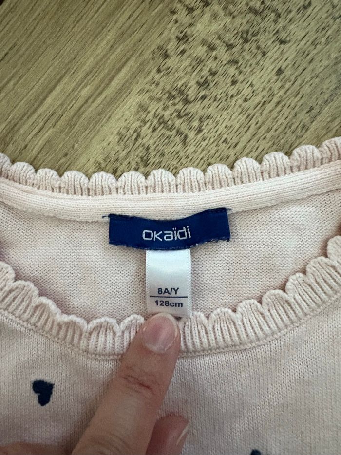 Pull cœur 8 ans - photo numéro 2