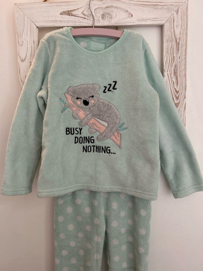 Pyjama chaud fille 7/8 ans - photo numéro 2