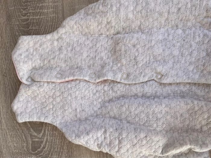 Robe réversible gris et rose bébé fille 1 mois - photo numéro 2