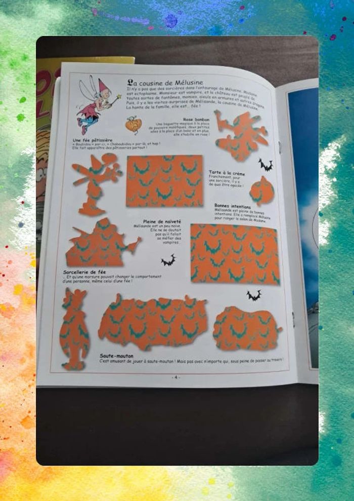 Livres autocollants Mélusine et cédric - photo numéro 4