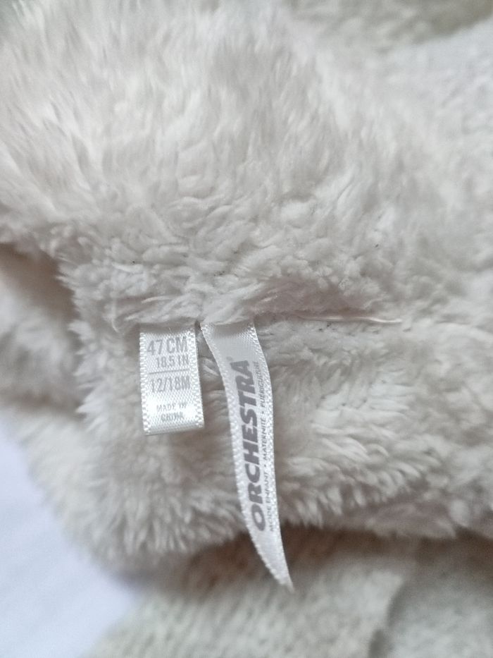 Bonnet avec écharpe intégrée - 12/18 mois - Très bon état - Orchestra - photo numéro 4