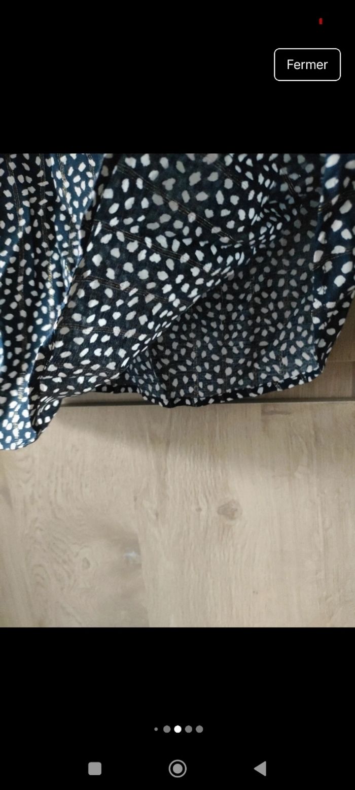 Blouse neuve femme Camaïeu imprimé - photo numéro 4