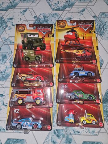 Voiture cars Mattel neuve rare série spéciale 2025/2026