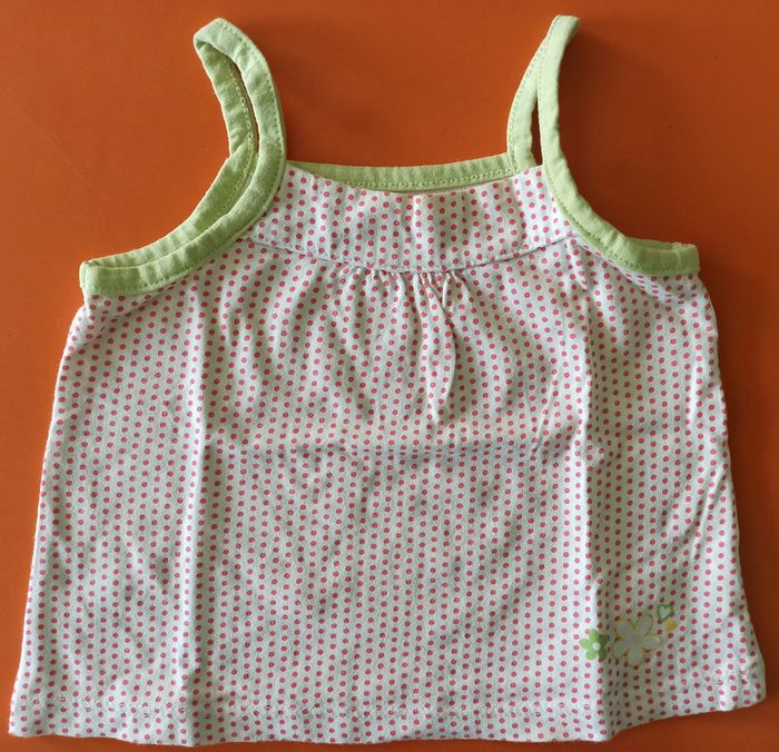 Débardeur fille de la marque In extenso, taille 12 mois , en excellent état