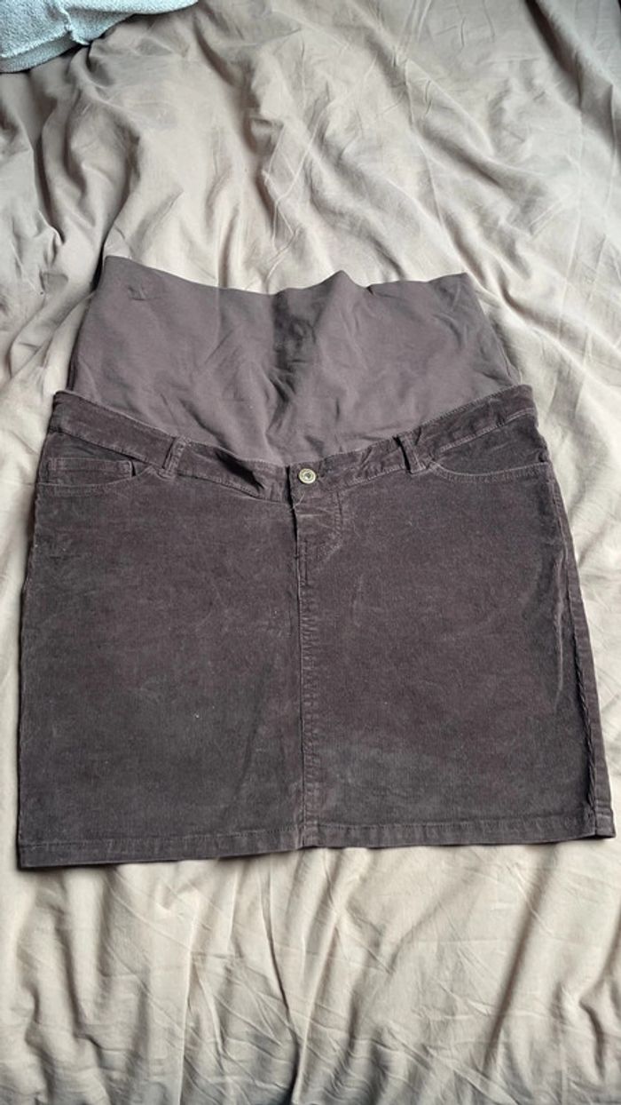 Jupe velours côtelé 38