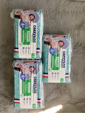 Couches Carryboo taille 4+