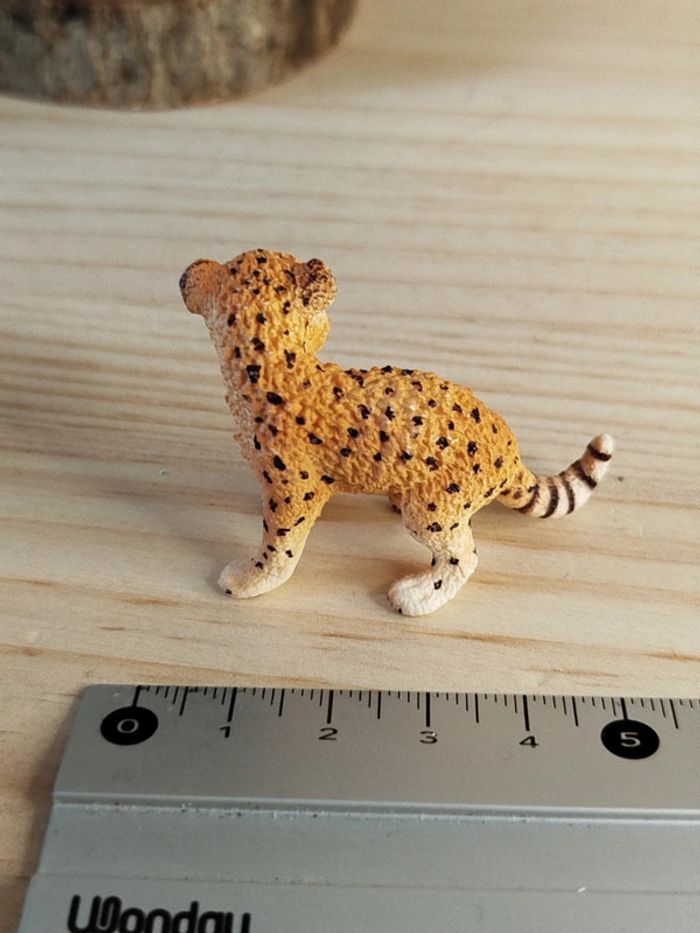 Schleich jeune guépard Figurine animal de la savane - photo numéro 4