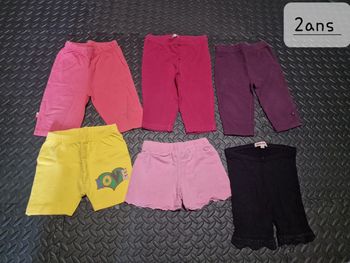 Lot shorts pantacourts