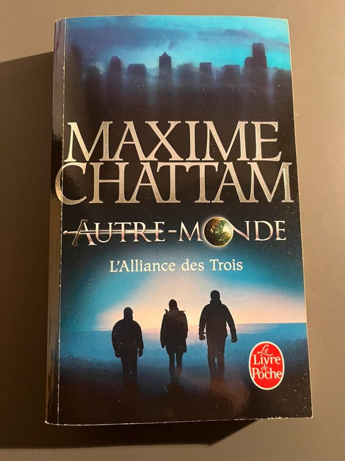 Livre Maxime Chattam L’alliance des trois