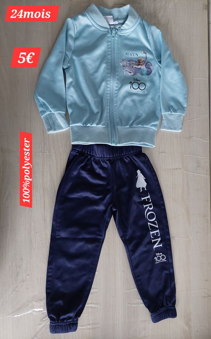 Jogging léger reine des neiges fille 24mois - photo numéro 2