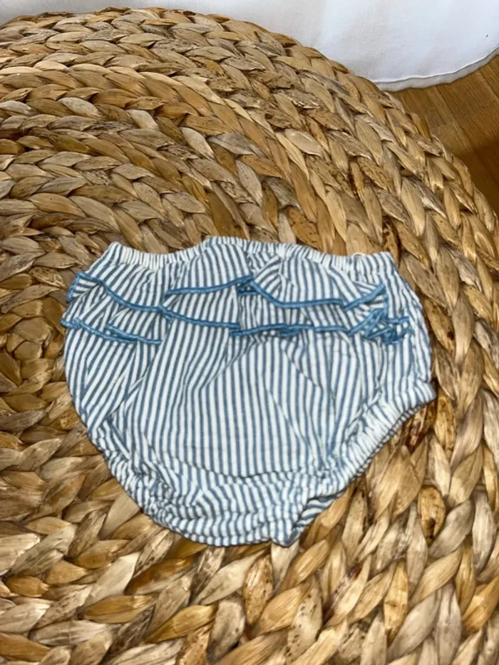 Robe et culotte Cadet Rousselle 6 mois 68cm - photo numéro 5