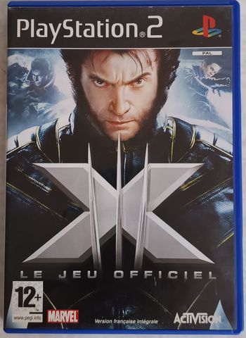 X-MEN Le Jeu Officiel PLAYSTATION 2 notice incluse