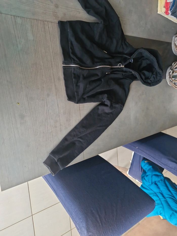 Veste zippé cropped liberto fille - photo numéro 2