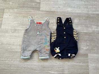 Lot 2 salopettes mi-saison 1mois
