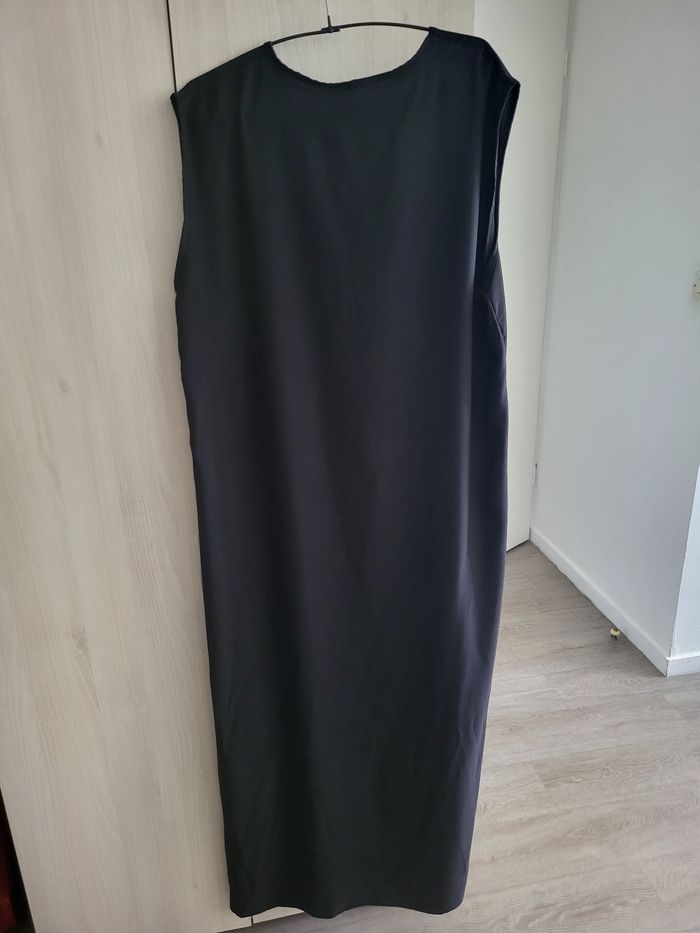 Robe longue fluide noire taille unique