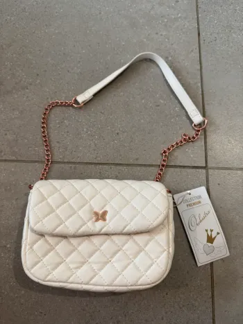 Sac à bandoulière blanc Orchestra, neuf avec étiquette, 17*10cm