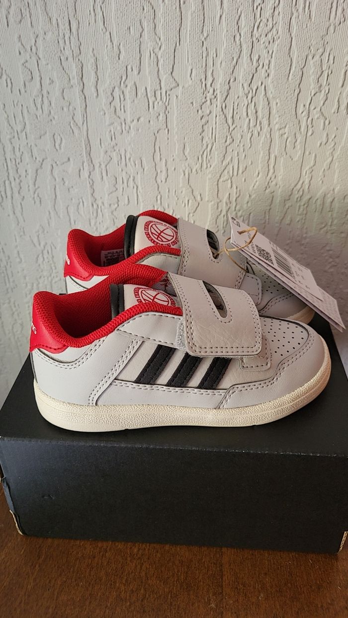 Baskets bébé Adidas Rapid Court - photo numéro 4