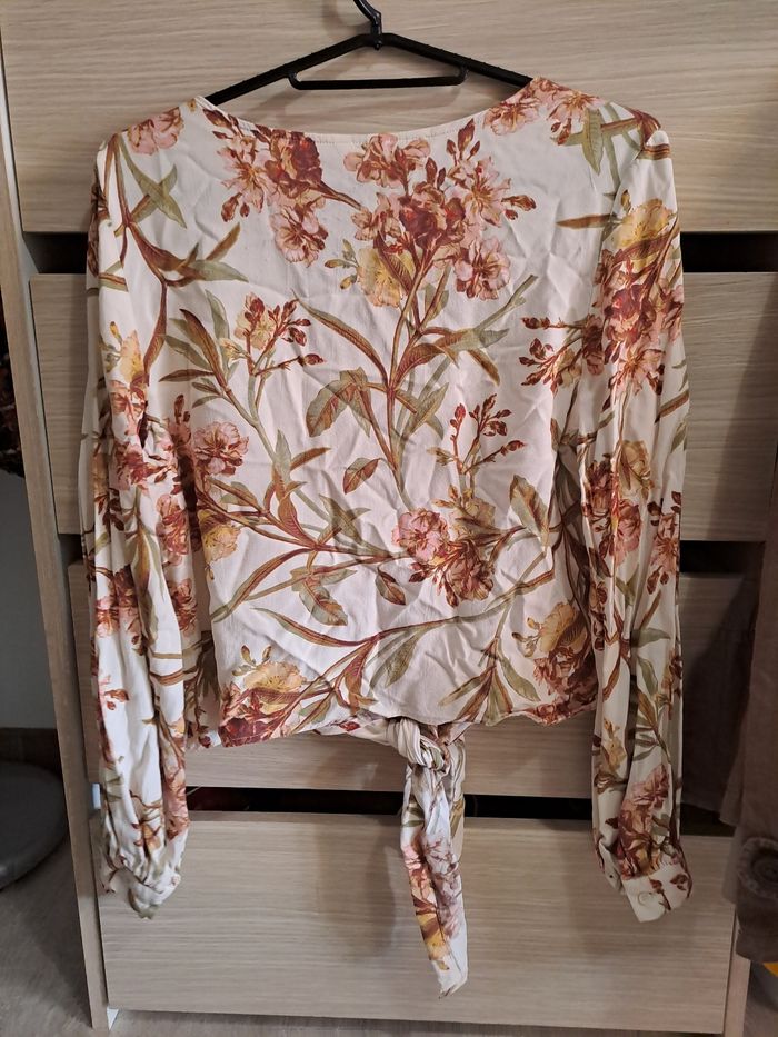 Chemise motif fleur - photo numéro 3